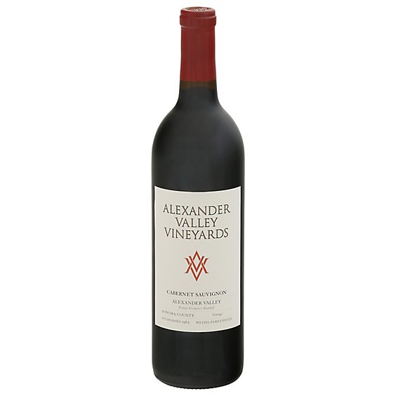 Alexander Valley Vineyards Cabernet Sauvignon Sonoma County Vintage