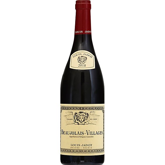 Louis Jadot Wine Red Burgundy Beaujolais-Villages - 750 Ml