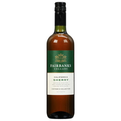 Fairbanks Straight Sherry