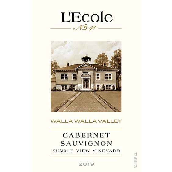 L'Ecole Cabernet Sauvignon Walla Walla Valley 2019
