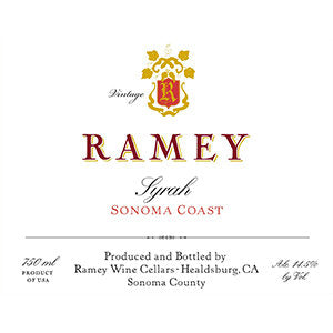 Ramey Syrah Sonoma Coast