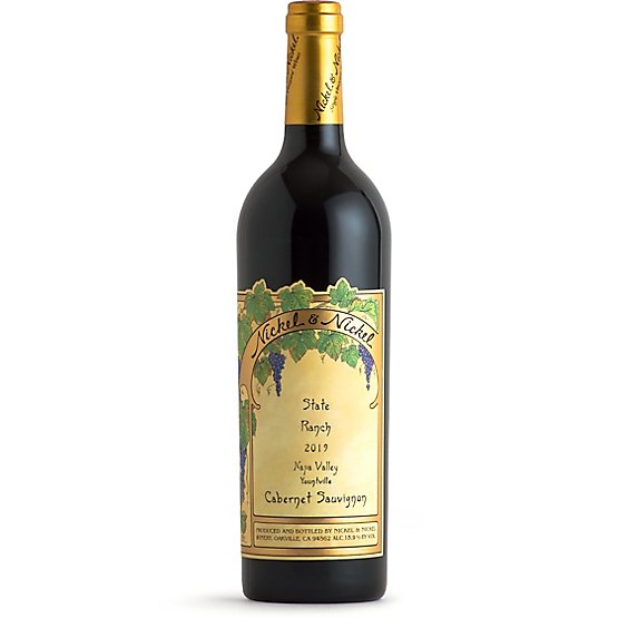 Nickel & Nickel State Ranch Cabernet Sauvignon Wine - 750 Ml