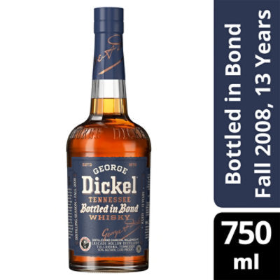George Dickel Distilling Season Fall Bottled In Bond Aged 13 Years Tennessee Whisky