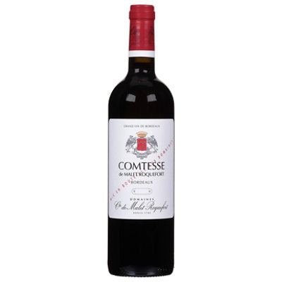 Comtesse De Malet Roquefort Bordeaux Rouge