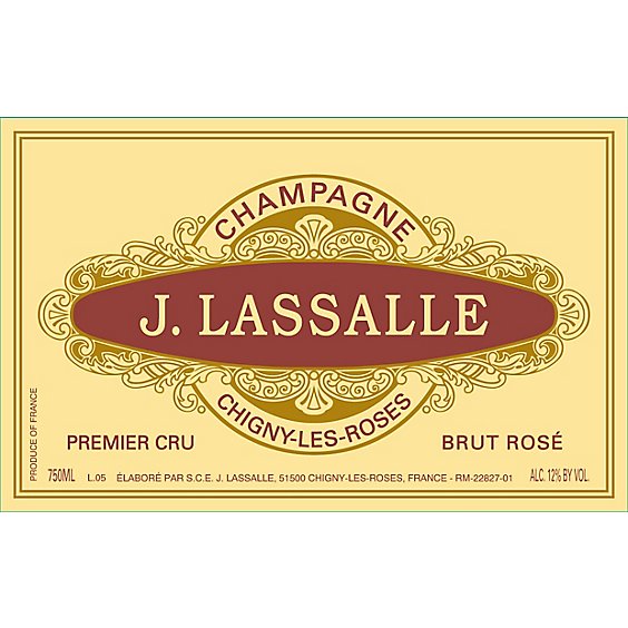 J. Lassalle Rosé Brut 1er Cru NV