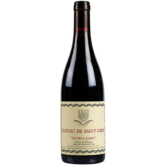 Chateau de Saint Cosme Cotes du Rhone Les Deux Albion Rouge 2019
