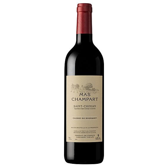 Mas Champart Saint Chinian Rouge Causse de Bousquet 2018