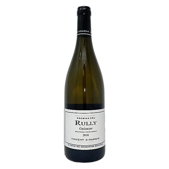 Vincent Girardin Rully Premier Cru Gresigny Burgundy 2018