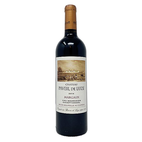 Chateau Paveil de Luze Margaux 2018