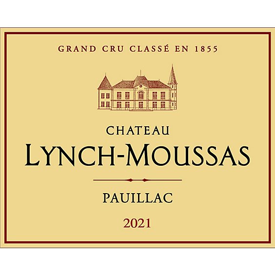 Chateau Lynch-Moussas Pauillac 2021