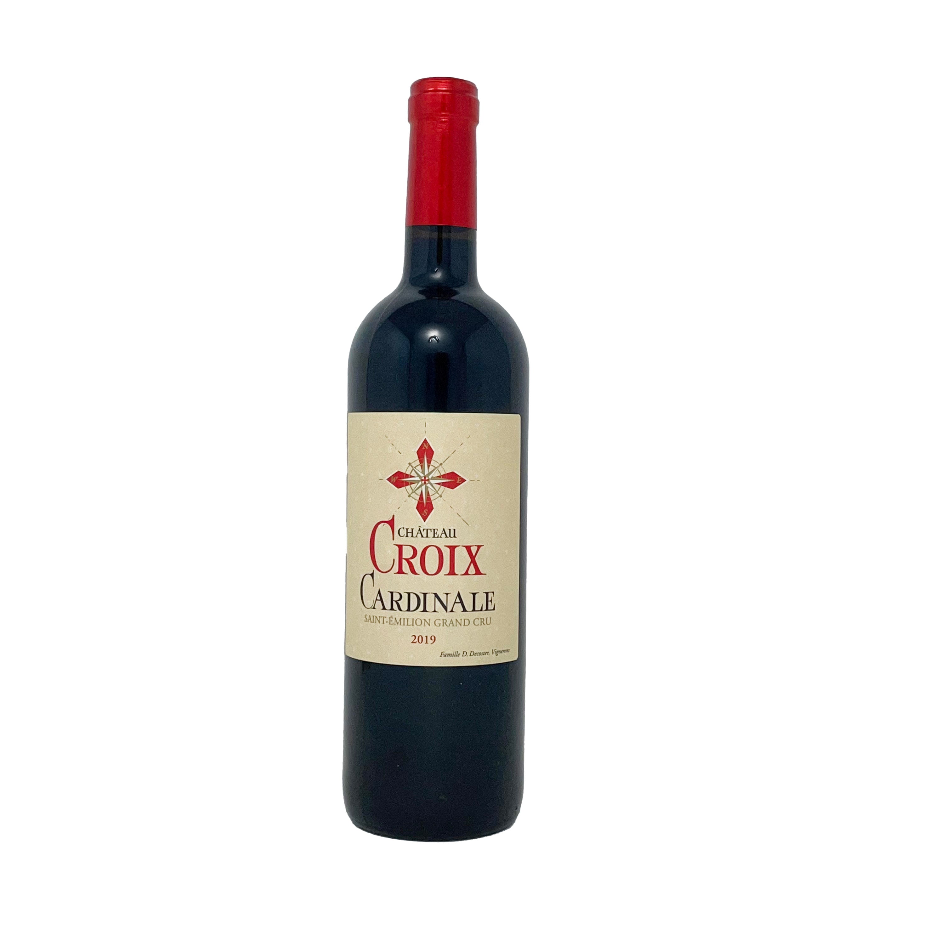 Chateau Croix Cardinale Saint Emilion Grand Cru Rouge 2019
