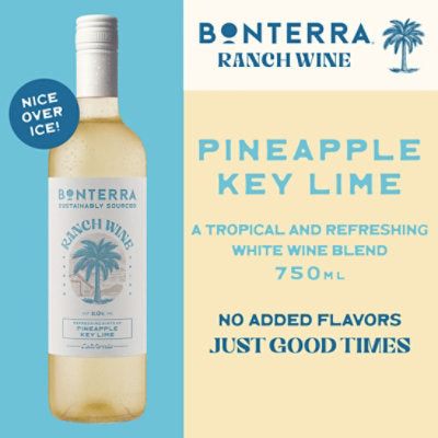 Bonterra Ranch California Pineapple White Blend