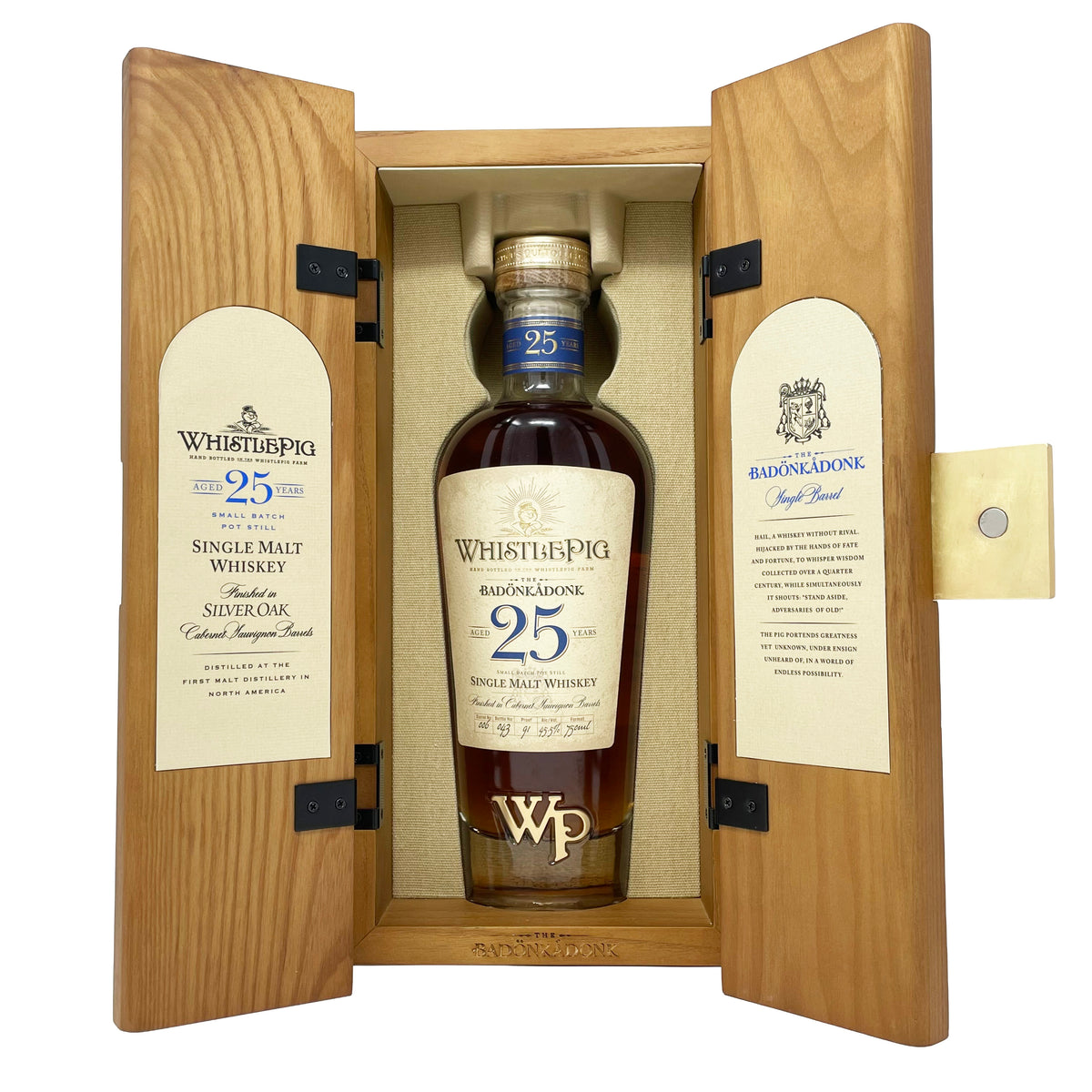 Whistlepig Badonkadonk 25 Year Single Malt Whiskey