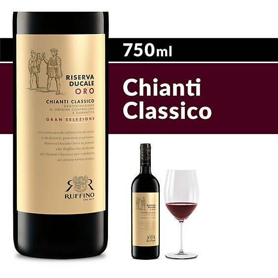 Ruffino Riserva Ducale Oro Gran Selezione Chianti Classico Italian Red 2018