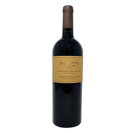 Anakota Helena Montana Knights Valley Cabernet Sauvignon 2011