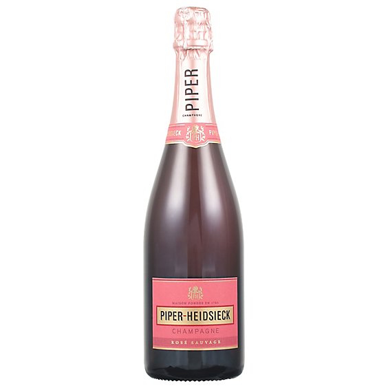 Piper Heidsieck Wine Champagne Brut Rosé Sauvage