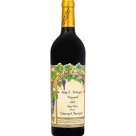 Nickel & Nickel Wine Cabernet Sauvignon Napa Valley - 750 Ml