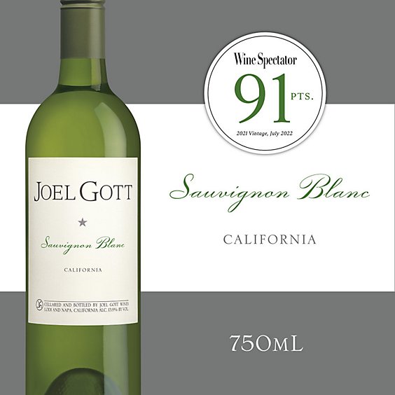 Joel Gott Sauvignon Blanc 2021