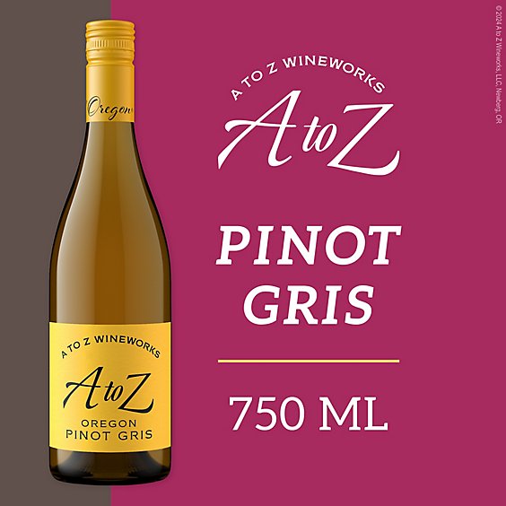 A To Z Oregon Pinot Gris 2021