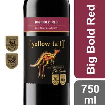 Yellow Tail Big Bold Red