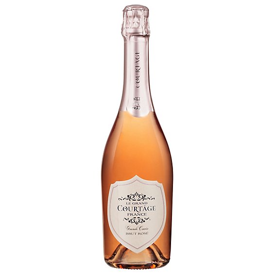 Le Grand Courtage French Sparkling Burgundy Grande Cuvee Brut Rosé NV