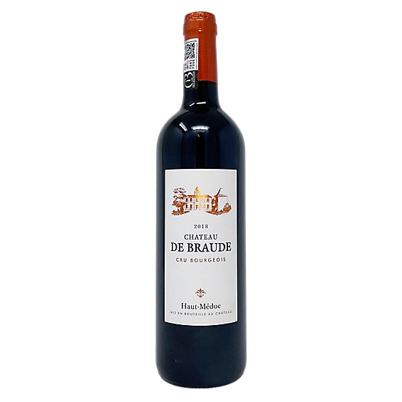 Chateau de Braude Haut-Medoc Cru Bourgeois Bordeaux 2018