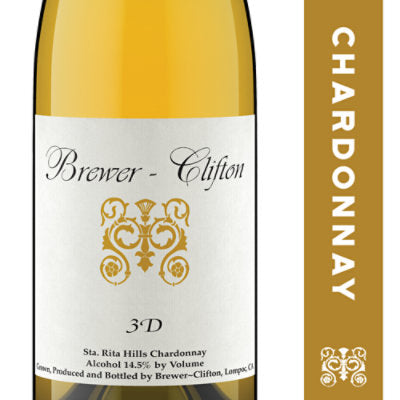 Brewer-Clifton 3D Chardonnay White Wine
