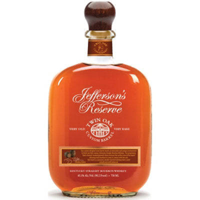 Jerfferson's Reserve Twin Oak Bourbon Whiskey