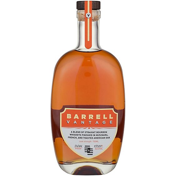 Barrell Vantage Bourbon.