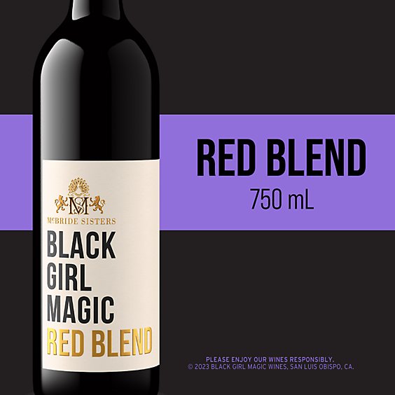 Black Girl Magic California Red Blend 2019