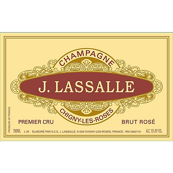 J. Lassalle Rosé Brut 1er Cru NV