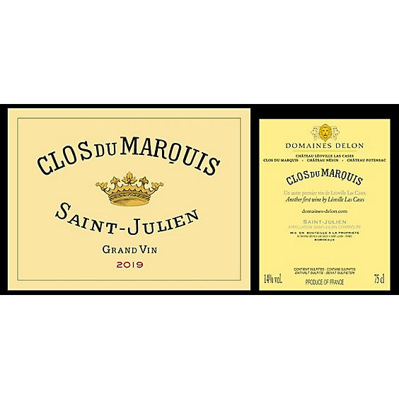 Clos Marquis Saint-Julien 2019