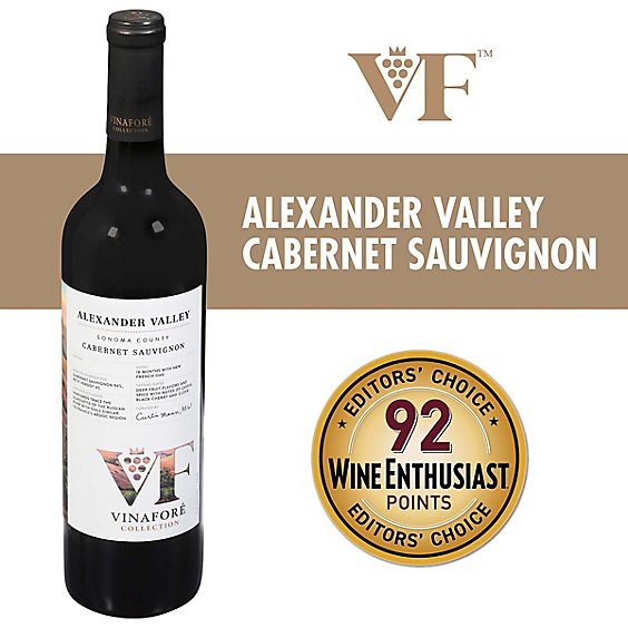 Vinafore Alexander Valley Cabernet Sauvignon 2020