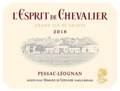 L'Esprit de Chevalier Rouge Pessac-Leognan 2018