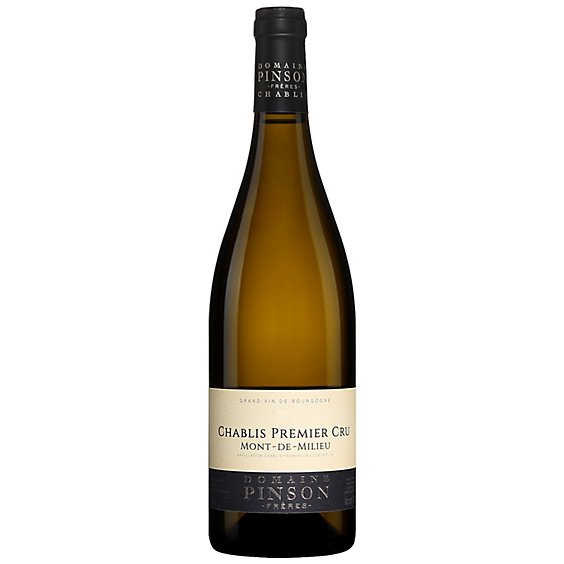 Domaine Pinson Chablis 1er Mont de Milieu 2020