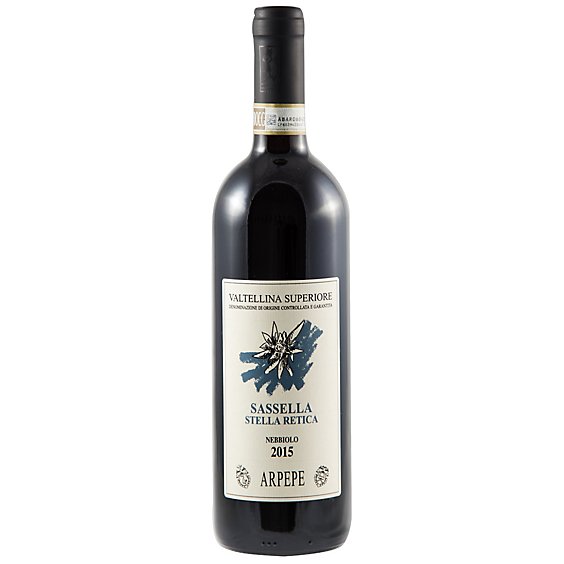 Arpepe Valtellina Superiore Sassella Stella Retica 2015