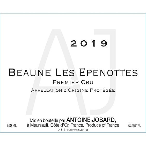 Antoine Jobard Beaune 1er Cru Les Epenottes 2019