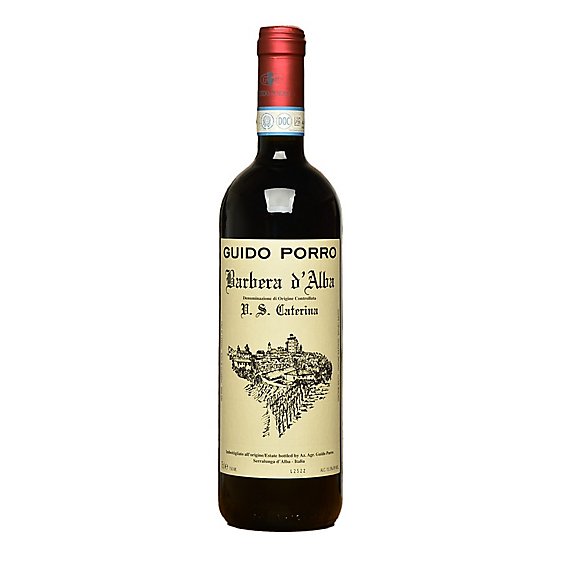 Guido Porro Barbera d'Alba Vigna Santa Caterina 2021