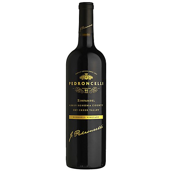 Pedroncelli Bushnell Vineyard Zinfandel 2019