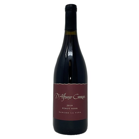 D'Alfonso-Curran Rancho La Vina Santa Rita Hills Pinot Noir 2019