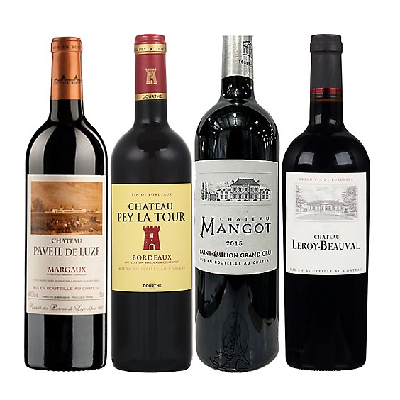 Bordeaux Exploratory Pack Tasting Bundle - 4-750 Ml