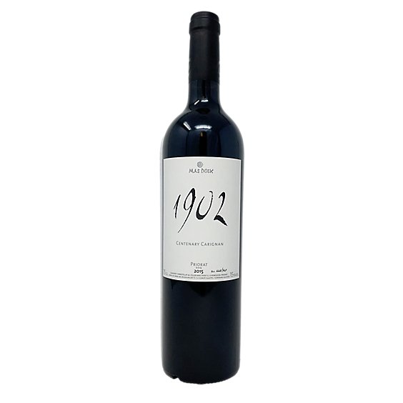 Mas Doix Priorat Carignan 1902 Centenary 2015