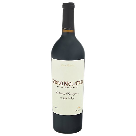 Spring Mountain Napa Valley Cabernet Sauvignon 2018