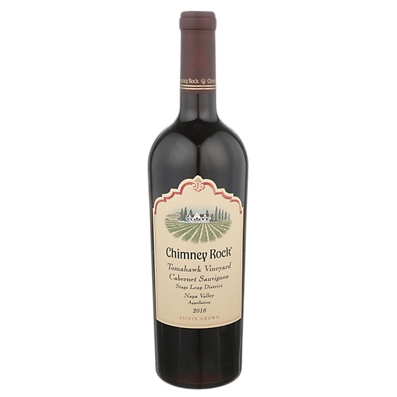 Chimney Rock Tomahawk Vineyard Stags Leap District Cabernet Sauvignon 2018