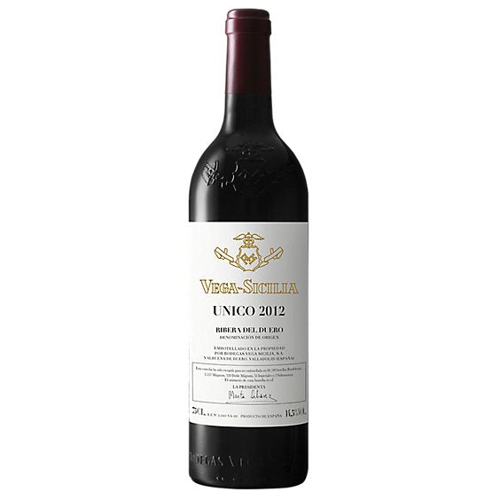 Vega Sicilia Unico Ribera Del Duero 2012