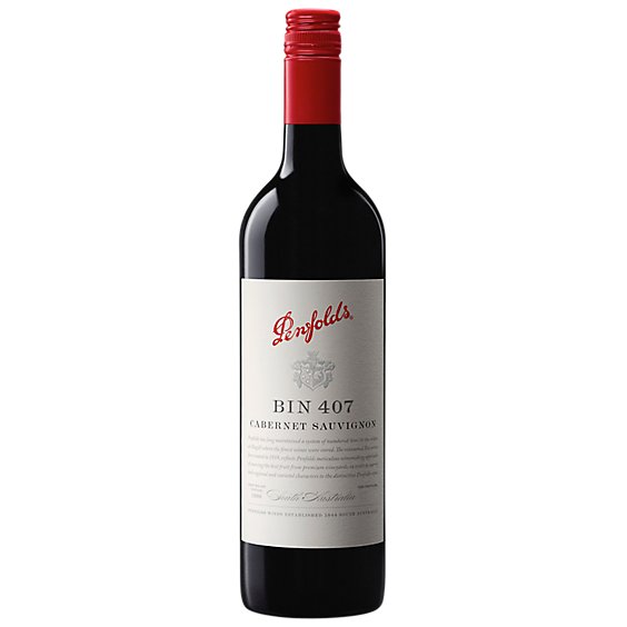 Penfolds Bin 407 South Australia Cabernet Sauvignon 2019