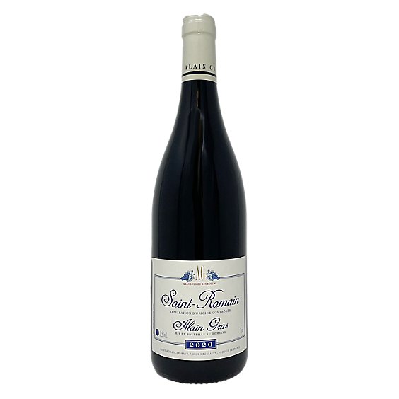 Alain Gras Saint-Romain Rouge Burgundy 2020