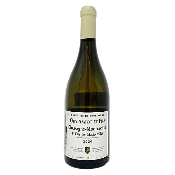 Domaine Guy Amiot Chassagne-Montrachet Premier Cru Macherelles 2020