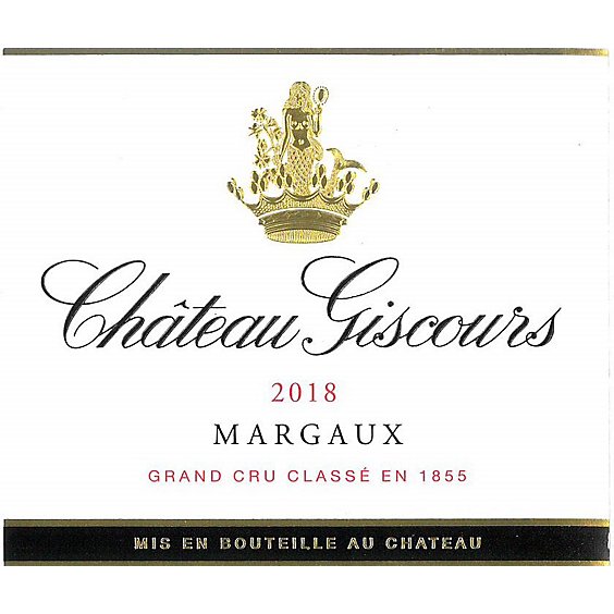 Chateau Giscours Margaux 2018