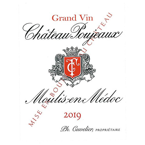 Chateau Poujeaux Moulis-en-Medoc 2019